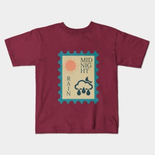 midnight rain Kids T-Shirt